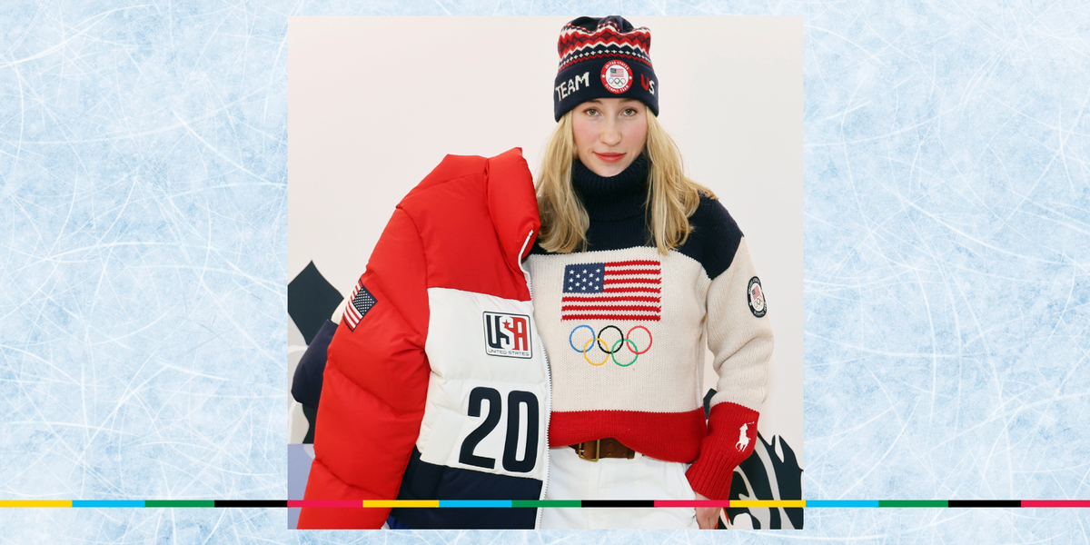 La Luger Sophia Kirkby de l'équipe américaine transforme le village olympique en son propre spectacle de rencontres